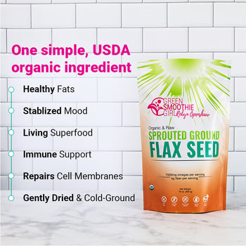 Sprouted Ground Flax Seed Image