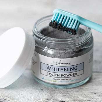 Living Well with Dr. Michelle Whitening Tooth Powder Image