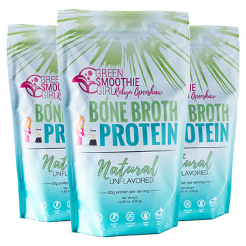 Grass Fed Bone Broth Protein 3-Pack Image