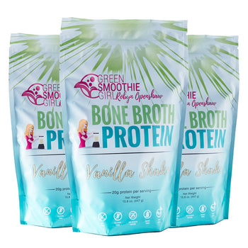 Grass Fed Bone Broth Protein 3-Pack Image