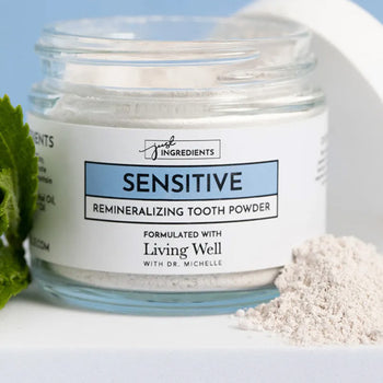 Living Well with Dr. Michelle Sensitive Remineralizing Tooth Powder Image