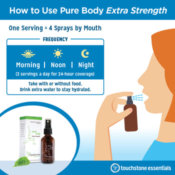 Pure Body Extra Strength Zeolite (A Safe, Effective Toxin Binder) Image