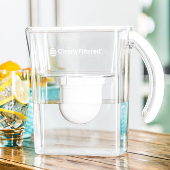 Filtered Water Pitcher from Clearly Filtered Image