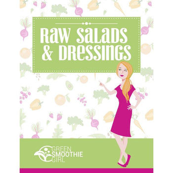 Raw Salads and Salad Dressings Recipes - eBook Image